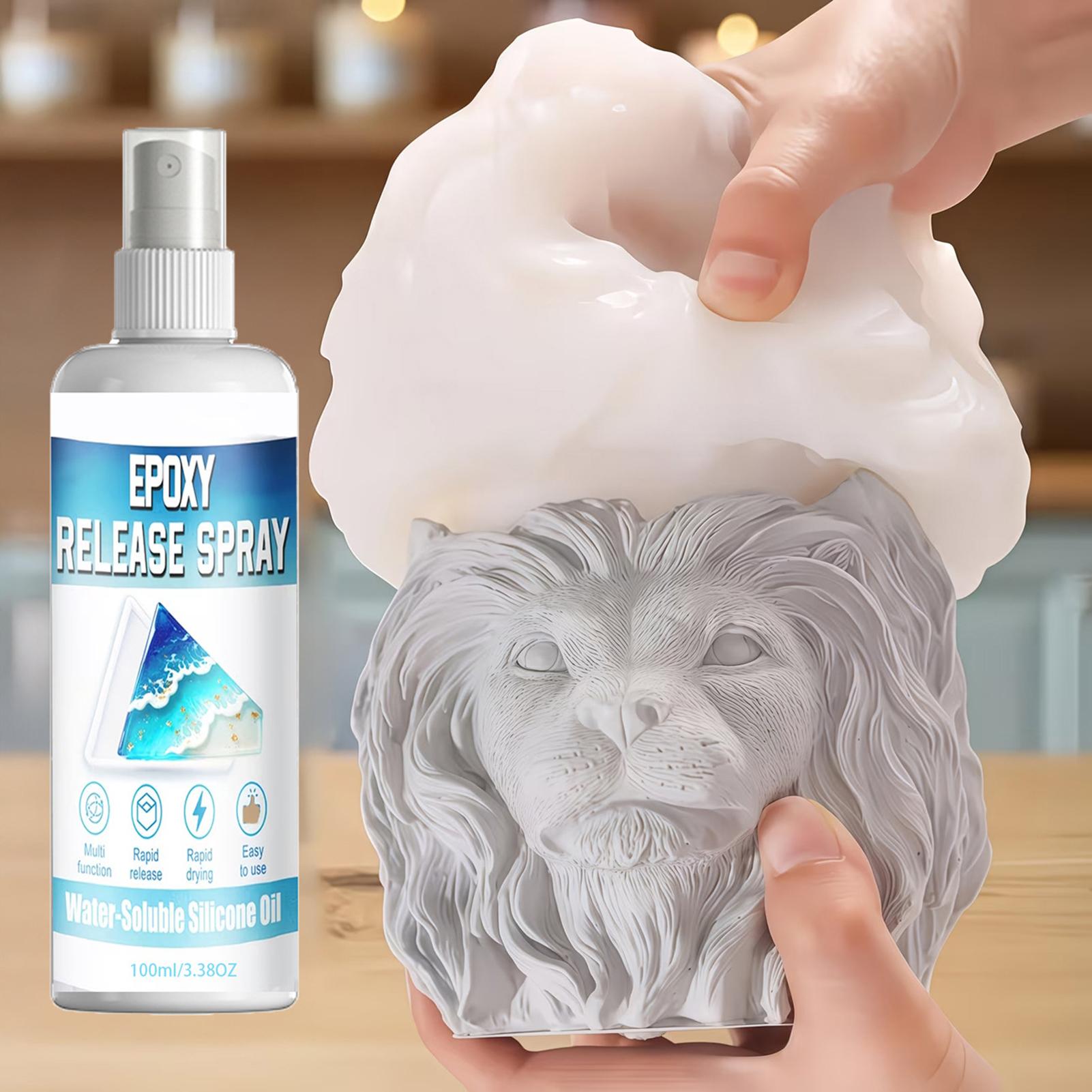 Candle Mold Silicone - 100ml Silicone Release Spray Epoxy Release