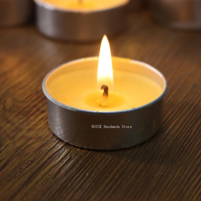Candle Making Business - Empty Tea Wax Circular Aluminum Box