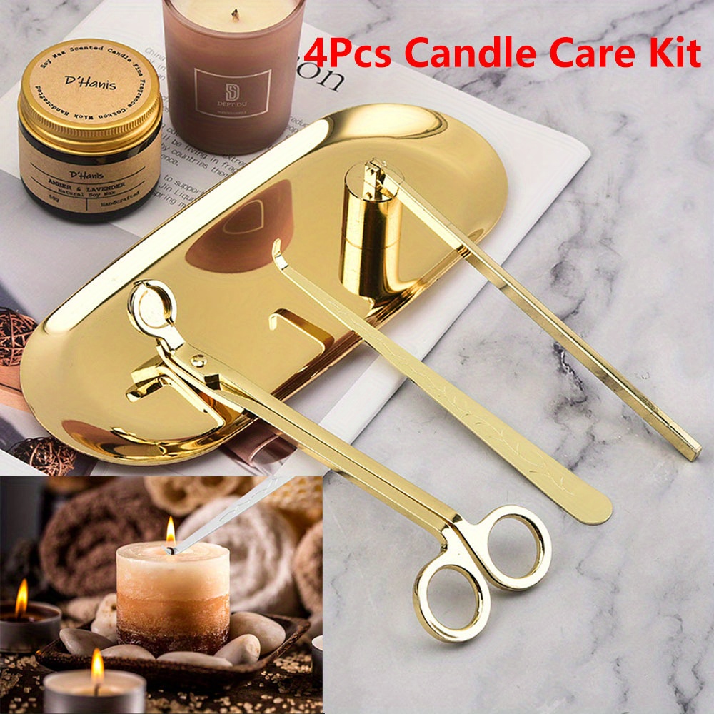 Candle Making Business - 4pcs/set Luxury Candle Care Kit Stainless