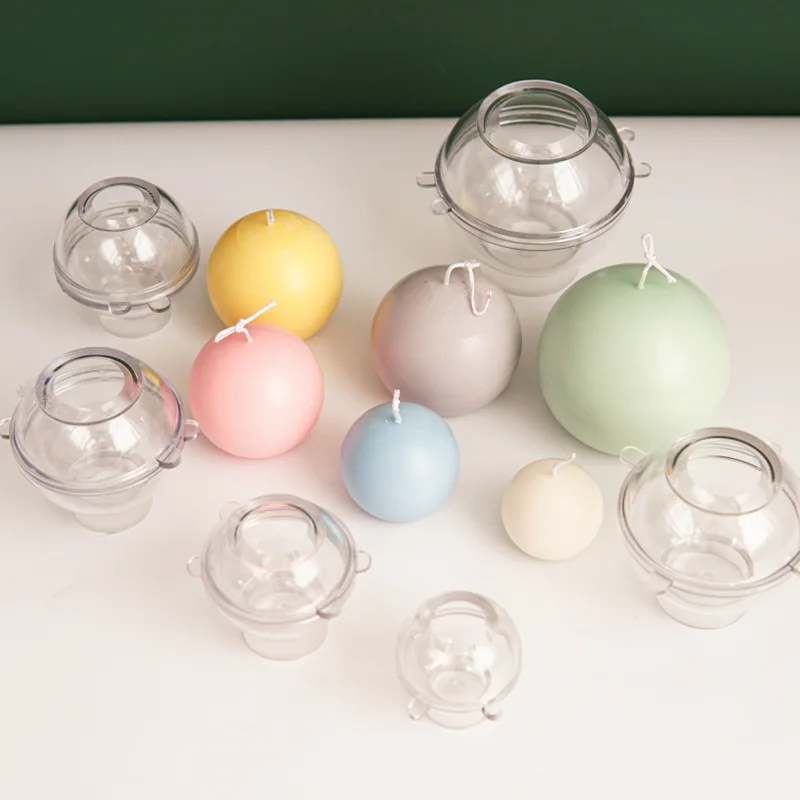Candle Making Party - 5-8cm Spherical Candle Plastic Mold Home