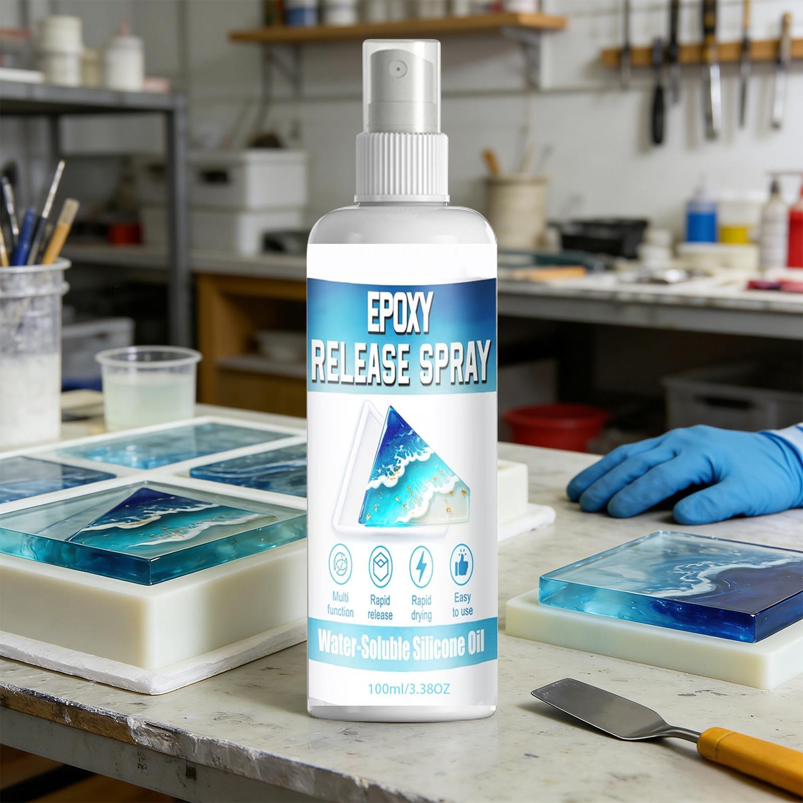 100ml Silicone Release Spray E - огляд і ціна Candle Mold Silicone