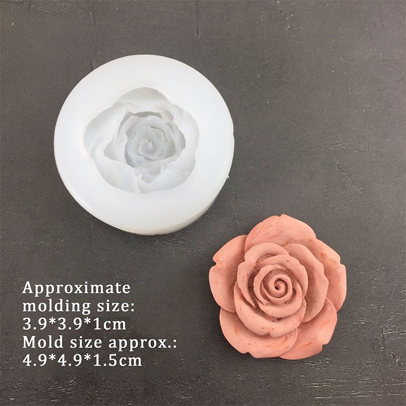 3D Rose Flower Shape Leaf Sili - огляд і ціна Candle Making Business