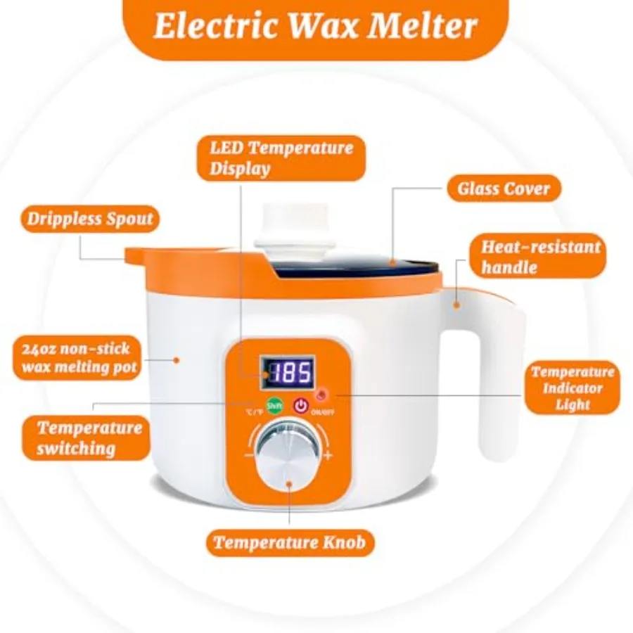 FirmHome StoreDigital Wax Melt - огляд і ціна Candle Making Tempe