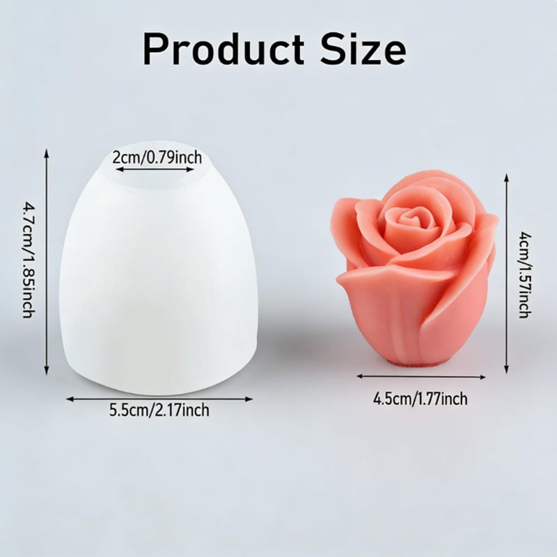 2Only3DRose silicone mold，Used - огляд і ціна Candle Making Process