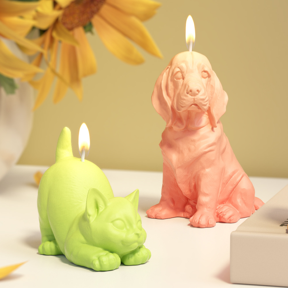 Sitting Labrador Puppy Silicon - огляд і ціна Candle Making Party