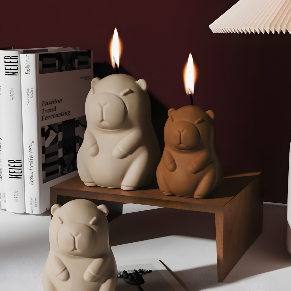 Standing Capybara Scent Candle - огляд і ціна Candle Making Party