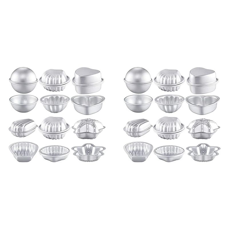 ABKS-24 Pcs 6 Shapes Bath- Mak - огляд і ціна Candle Making Bath