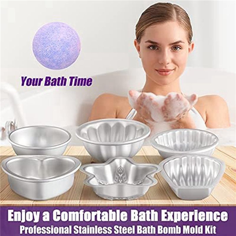 ABKS-24 Pcs 6 Shapes Bath- Mak - огляд і ціна Candle Making Bath