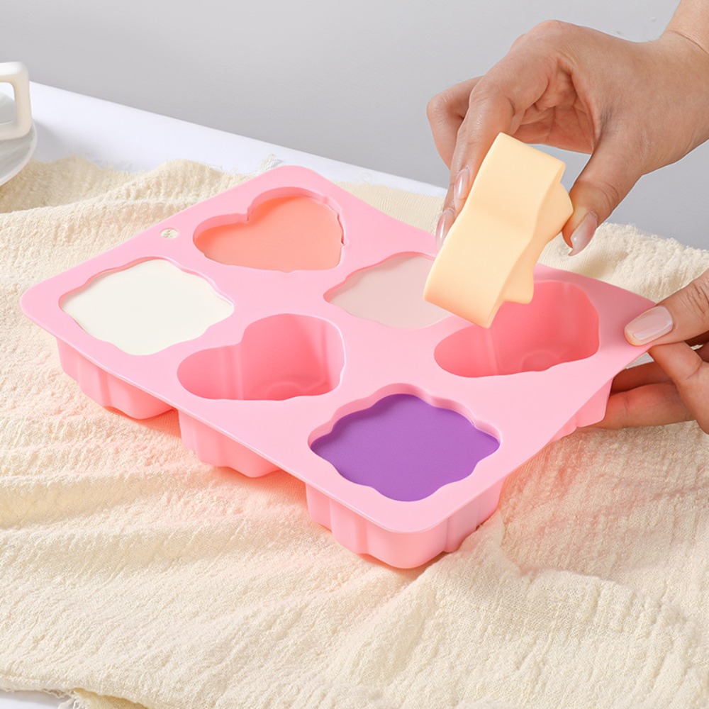 Square Heart Shape Silicone Mo - огляд і ціна Candle Making Business