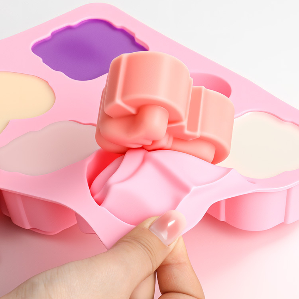 Square Heart Shape Silicone Mo - огляд і ціна Candle Making Business