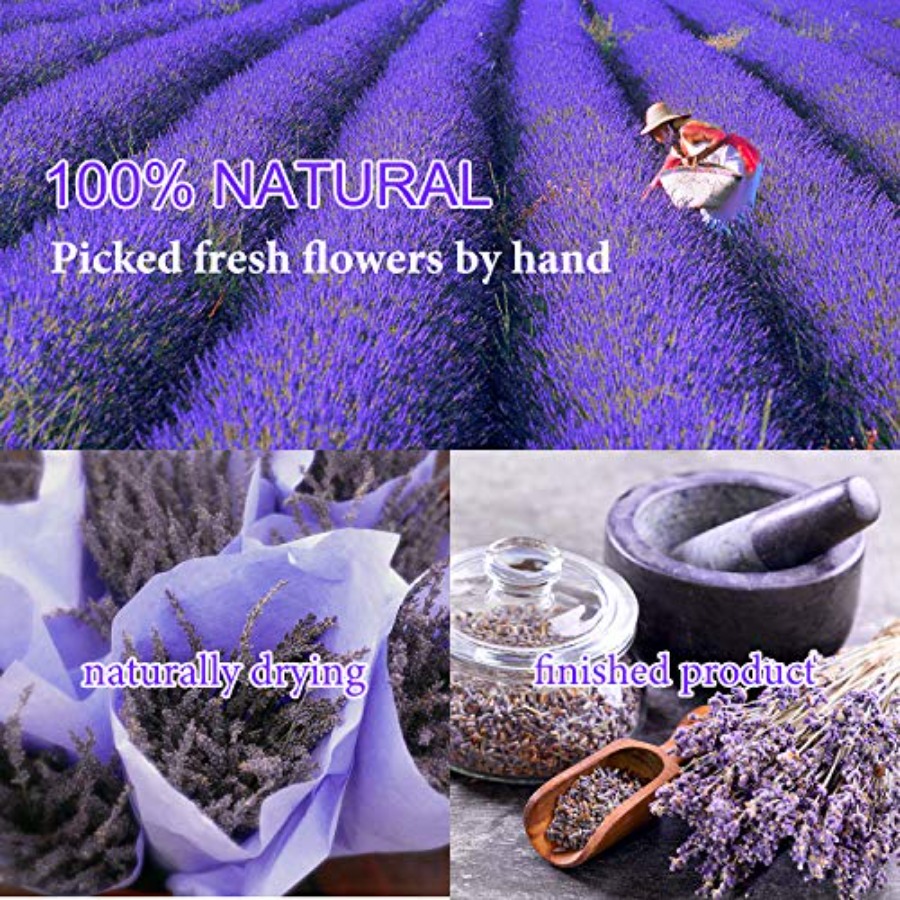 9 Bags Dried Flowers, 100% Nat - огляд і ціна Candle Making Bath