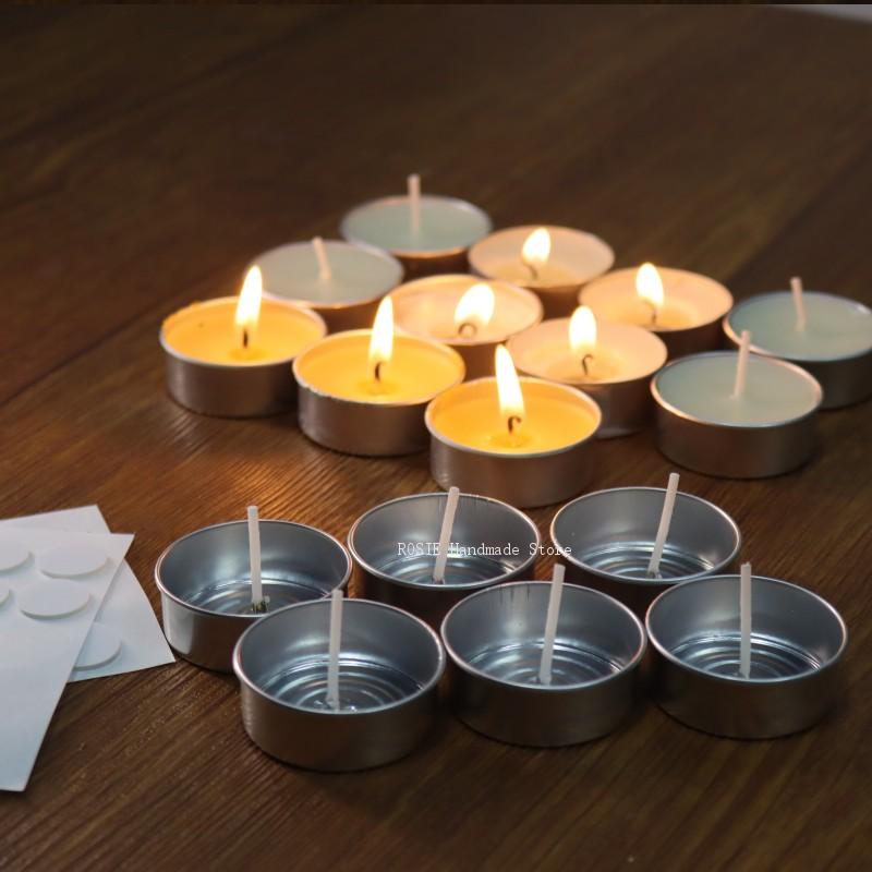 Empty Tea Wax Circular Aluminu - огляд і ціна Candle Making Business