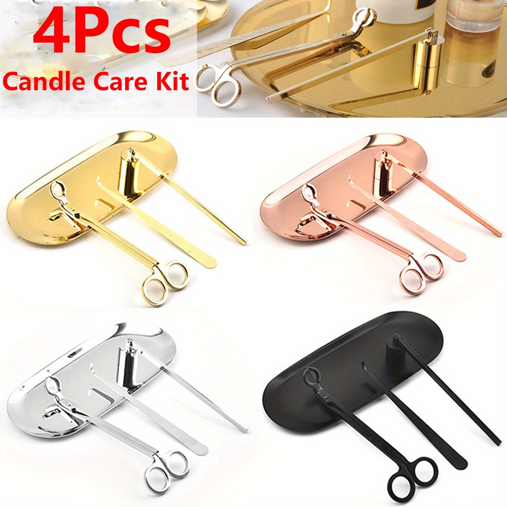 4pcs/set Luxury Candle Care Ki - огляд і ціна Candle Making Business