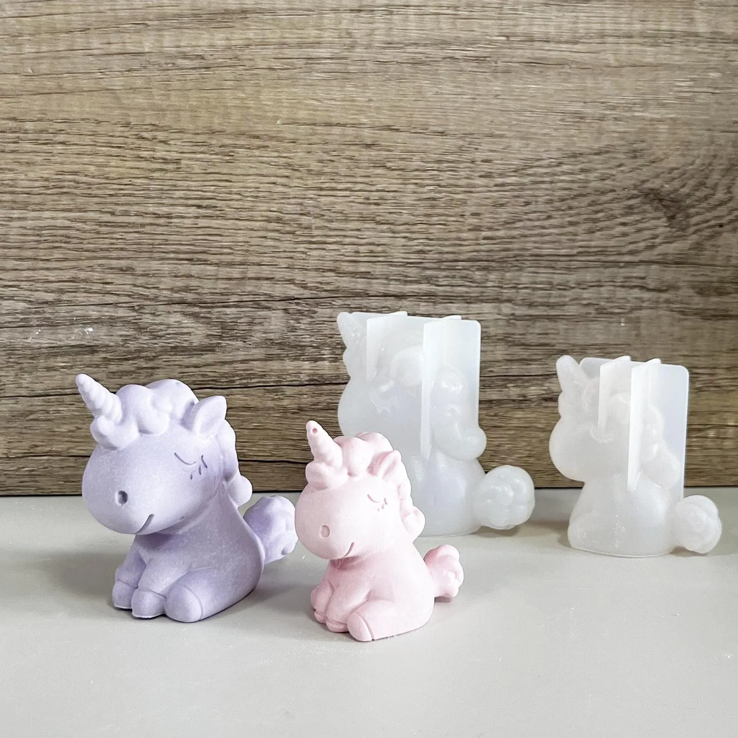 3D Geometric Silicone Unicorn  - огляд і ціна Candle Making Business