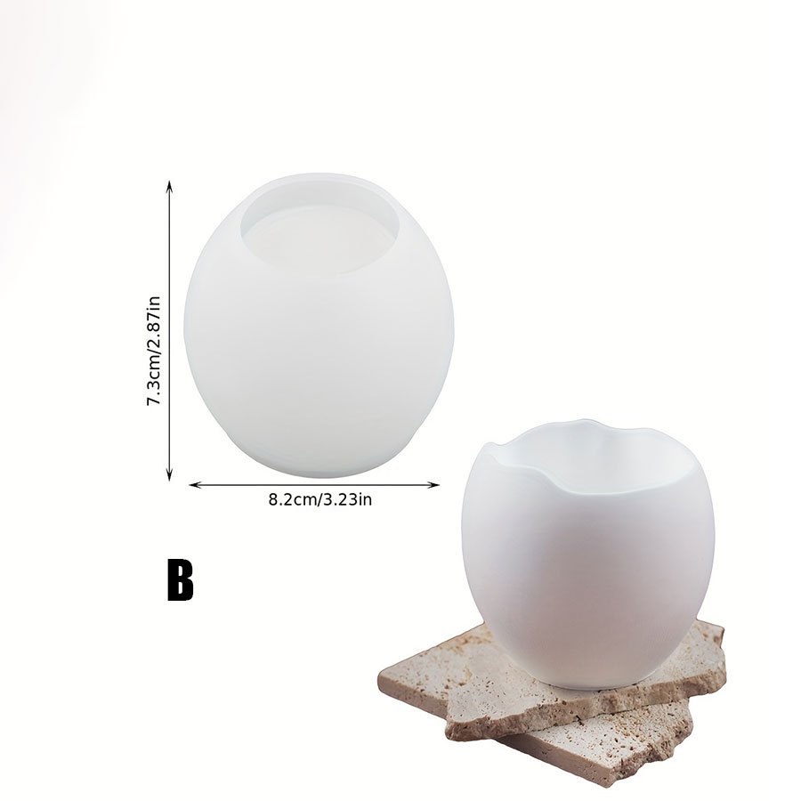 [Resin Mold]  Silicone Egg Mol - огляд і ціна Candle Mold Silicone