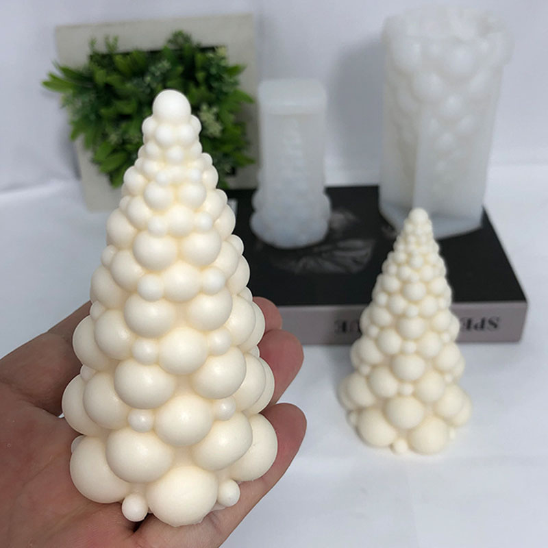 3D Bubble Christmas Tree Silic - огляд і ціна Candle Making Kit