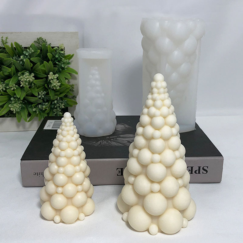 3D Bubble Christmas Tree Silic - огляд і ціна Candle Making Kit