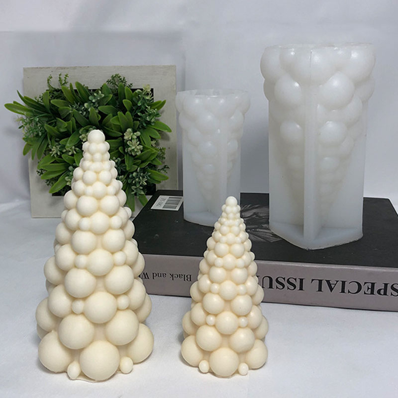 3D Bubble Christmas Tree Silic - огляд і ціна Candle Making Kit