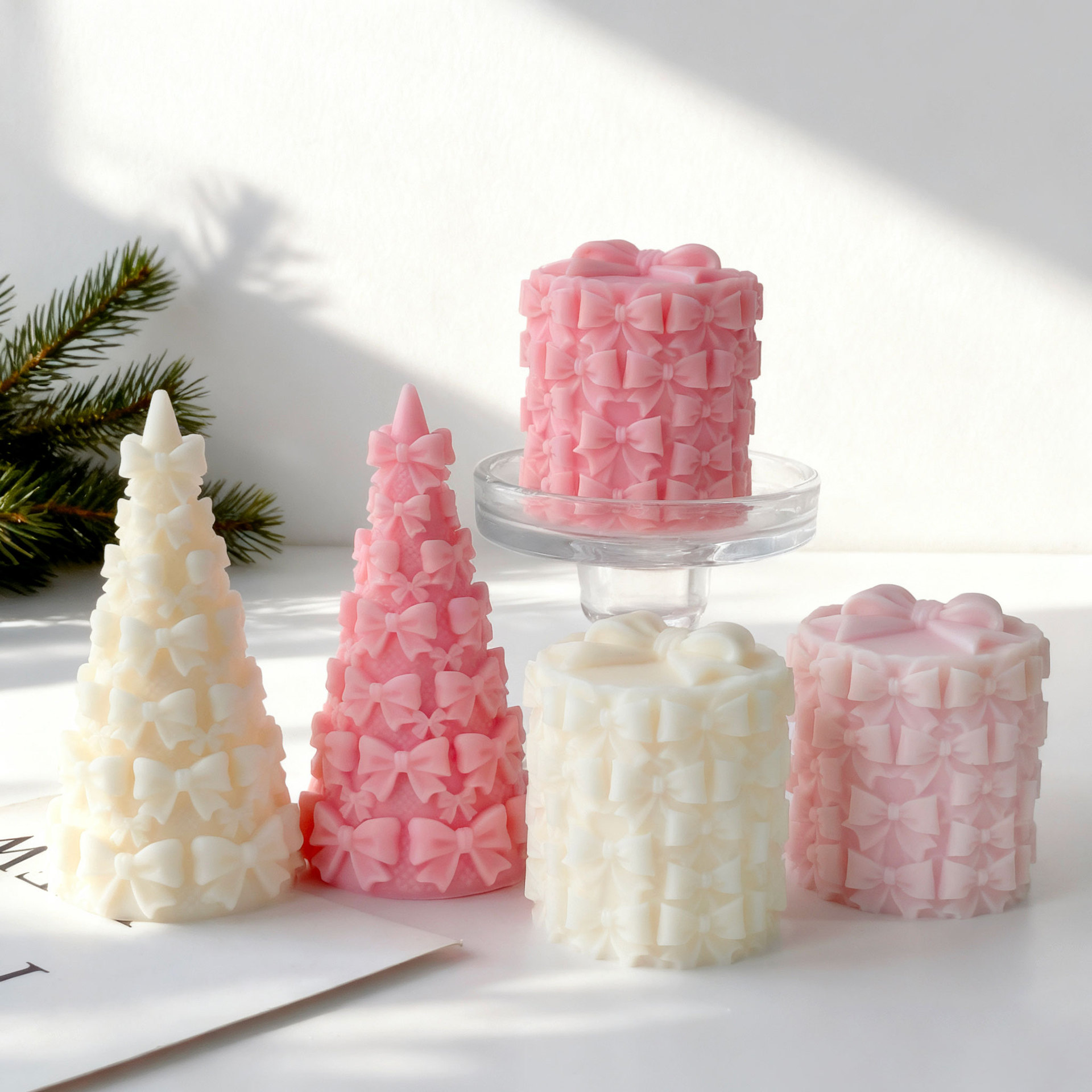 3D Bow Tie Christmas Tree Gift - огляд і ціна Candle Making Party