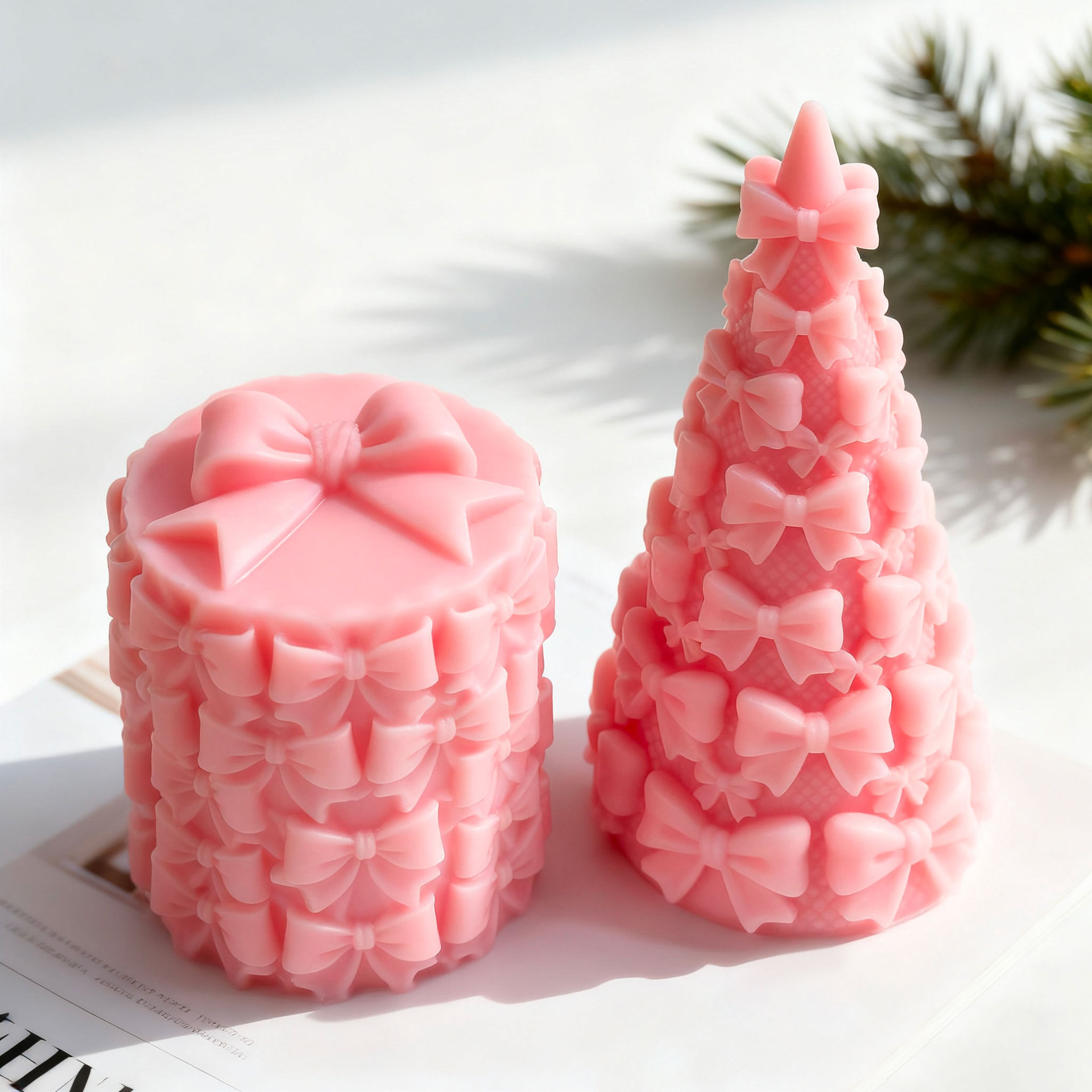 3D Bow Tie Christmas Tree Gift - огляд і ціна Candle Making Party