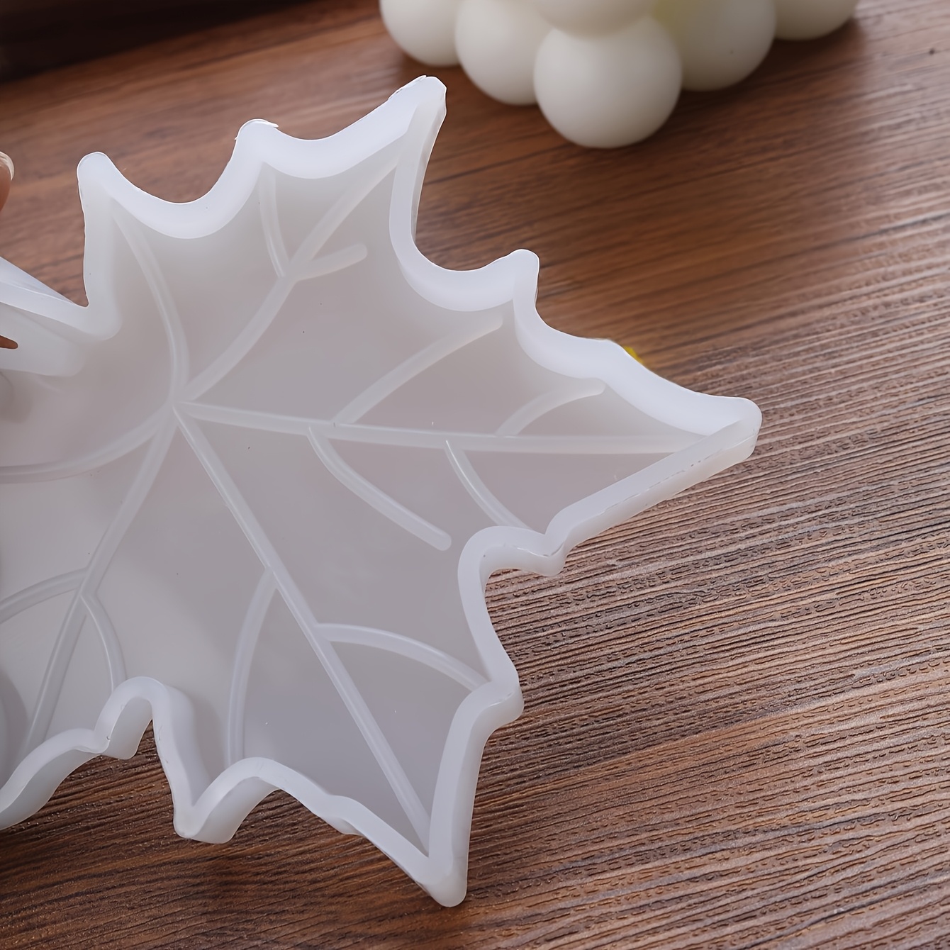 1PC Maple Leaf shaped Silicone - огляд і ціна Candle Mold Silicone