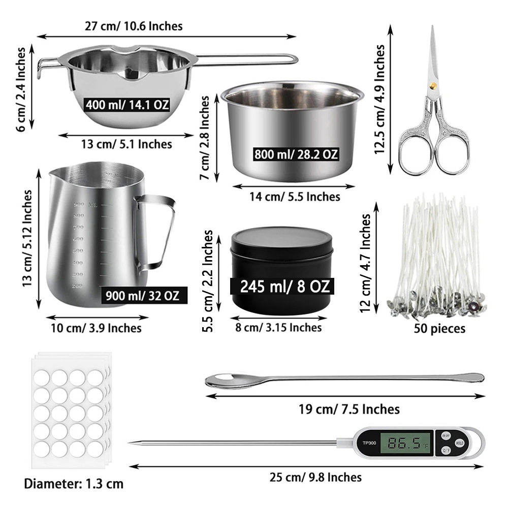 Glintmos DIY Candle Making Kit - огляд і ціна Candle Making Kit