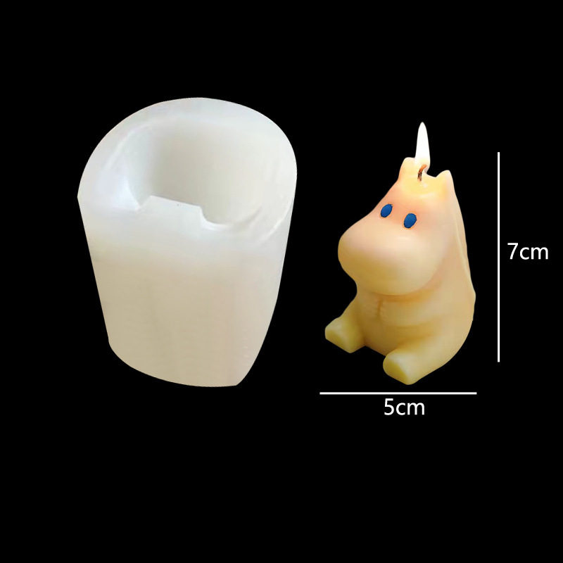 Hot Cute Anime Moomin Series S - огляд і ціна Candle Mold Silicone