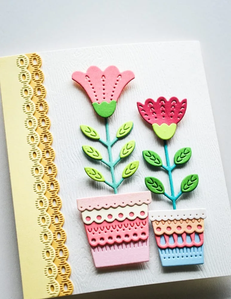 Scalloped Flower Pots Leafy St - огляд і ціна Candle Making Tempe