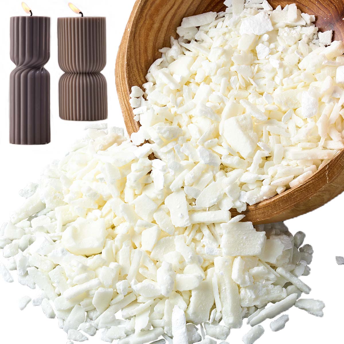 1 Pounds Pure White Soy Wax Fo - огляд і ціна Candle Making Business