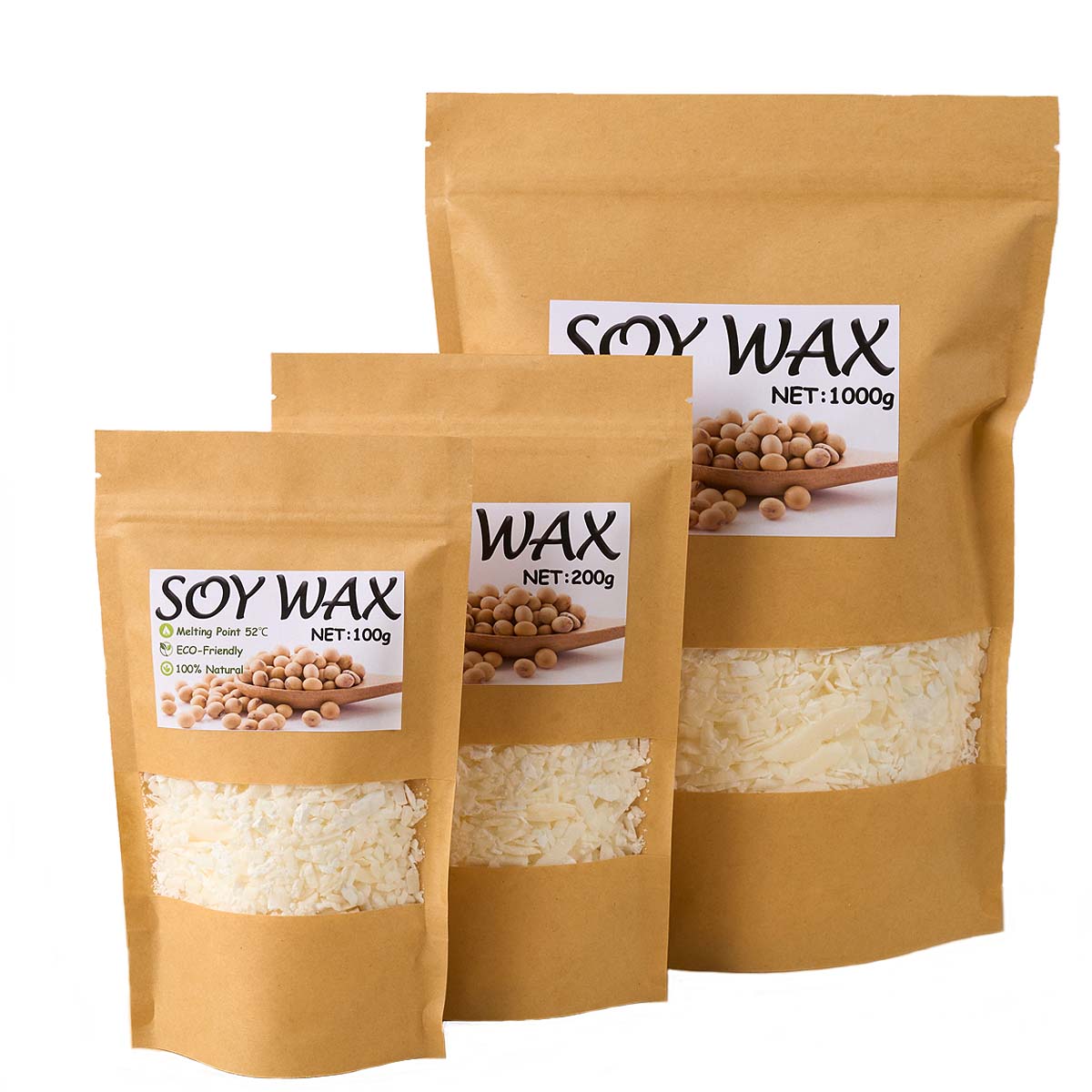 1 Pounds Pure White Soy Wax Fo - огляд і ціна Candle Making Business