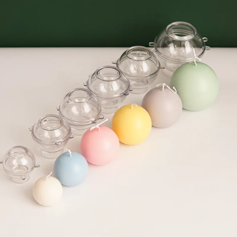 5-8cm Spherical Candle Plastic - огляд і ціна Candle Making Party