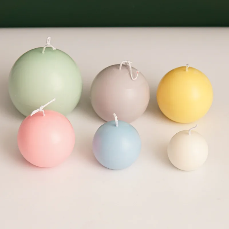 5-8cm Spherical Candle Plastic - огляд і ціна Candle Making Party