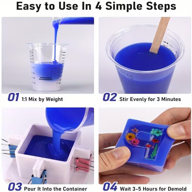 Silicone Mold Making Kit, Fast - огляд і ціна Candle Making Kit