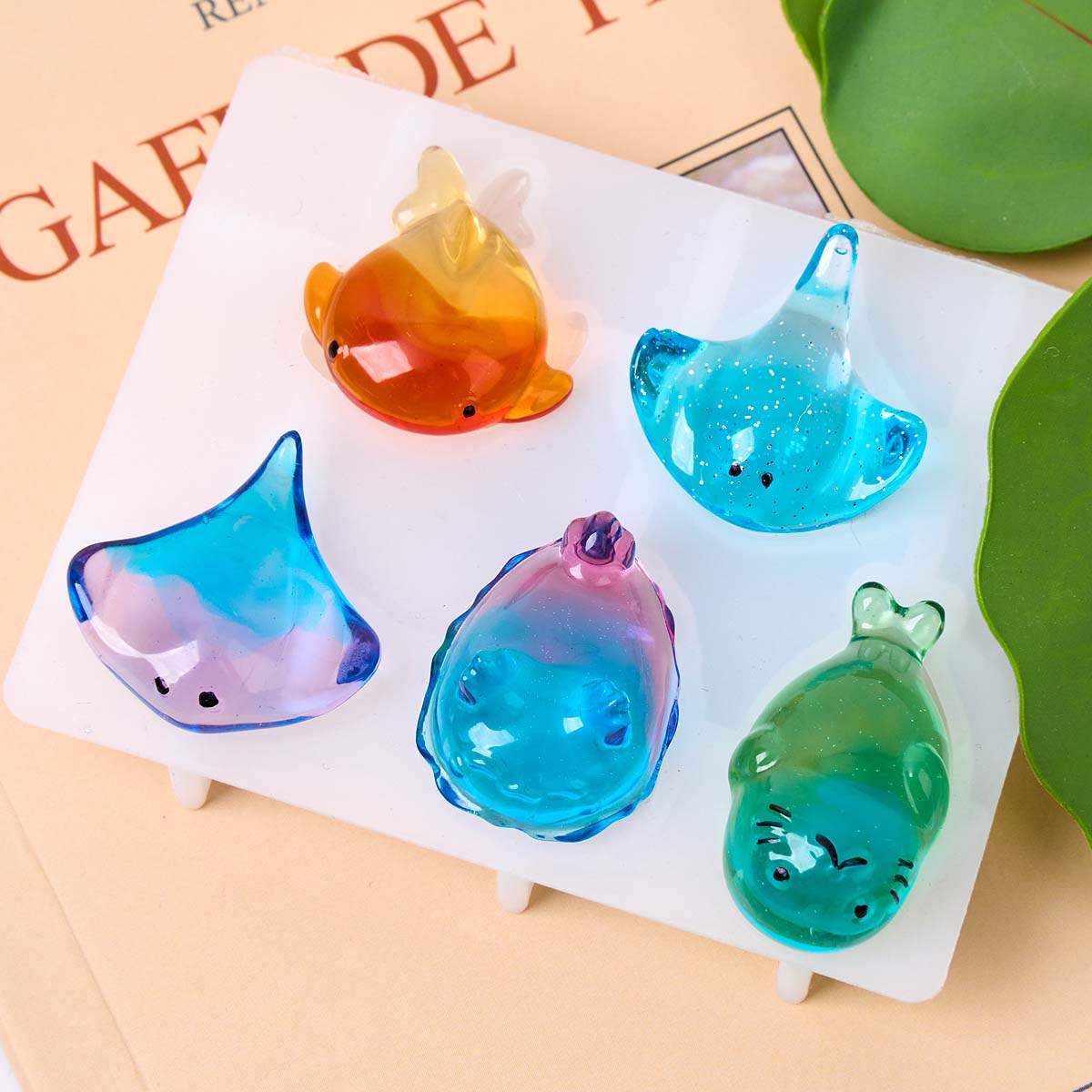3D Healing Kawaii Manta Ray Wh - огляд і ціна Candle Mold Silicone