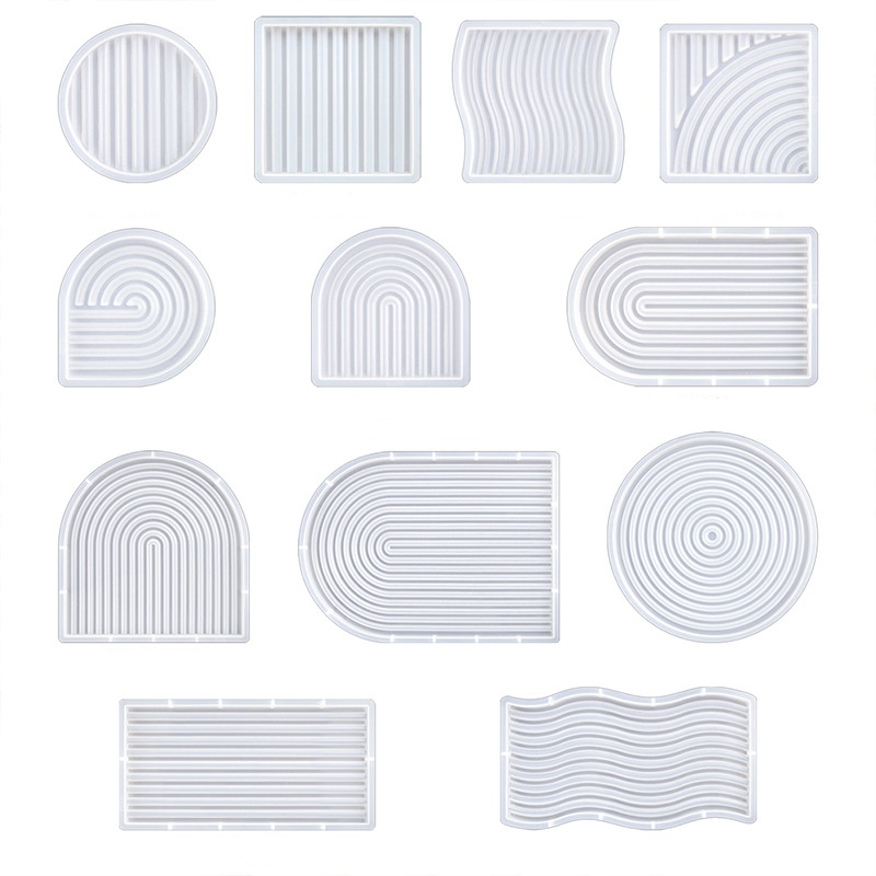 DIY Striped Wave Tray Mold For - огляд і ціна Candle Mold Silicone