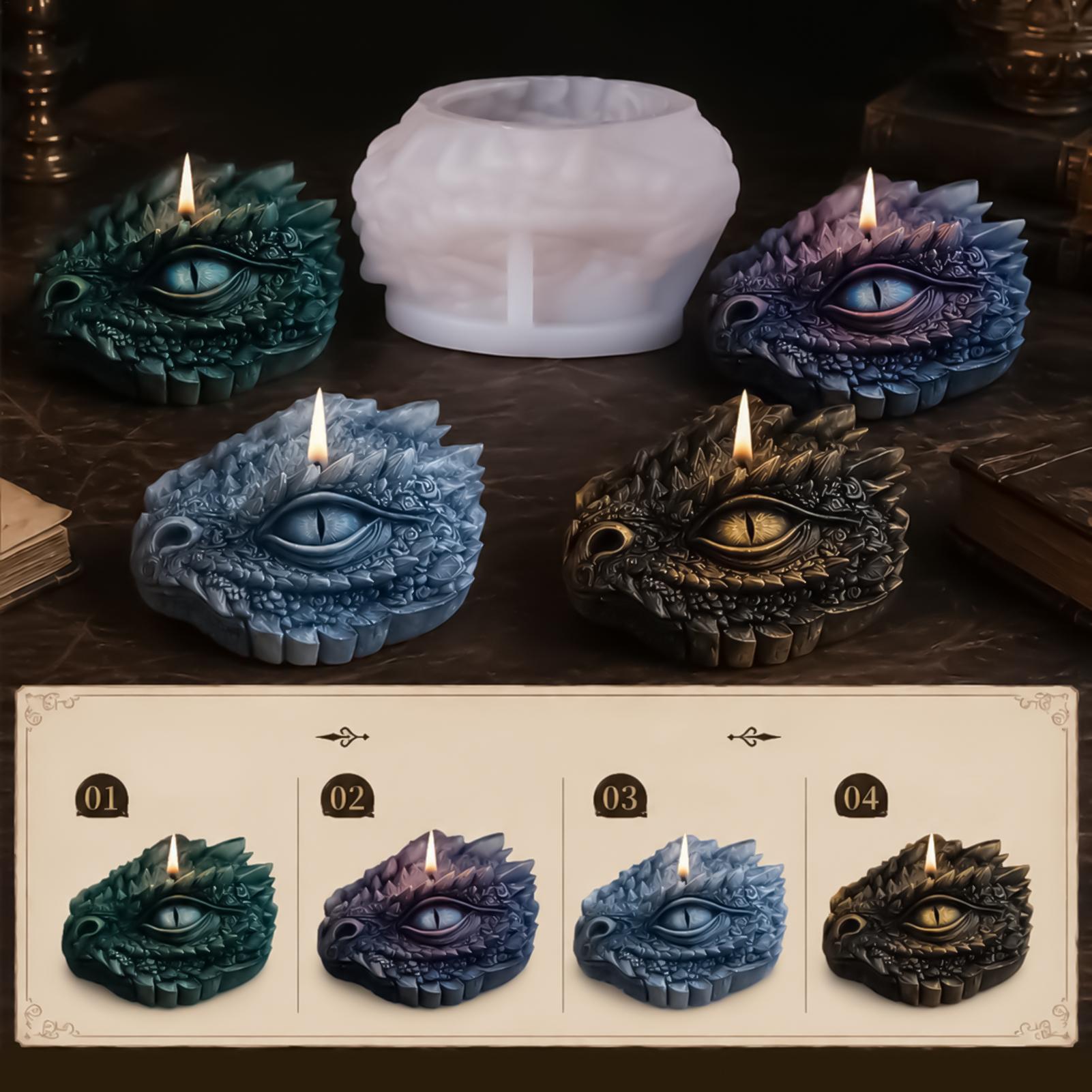 Dragon Eye Silicone Mold Flexi - огляд і ціна Candle Making For Beginners