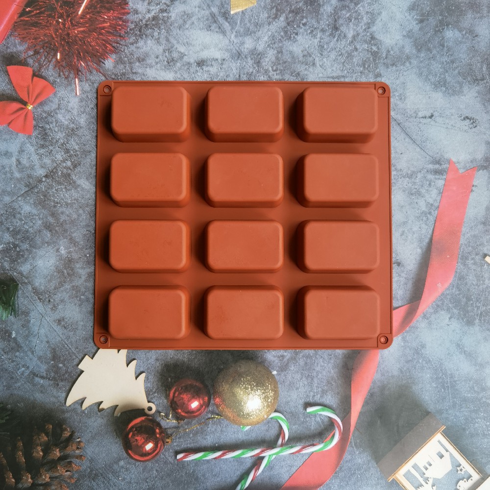 12 Cavity Square Silicone Soap - огляд і ціна Candle Making Business