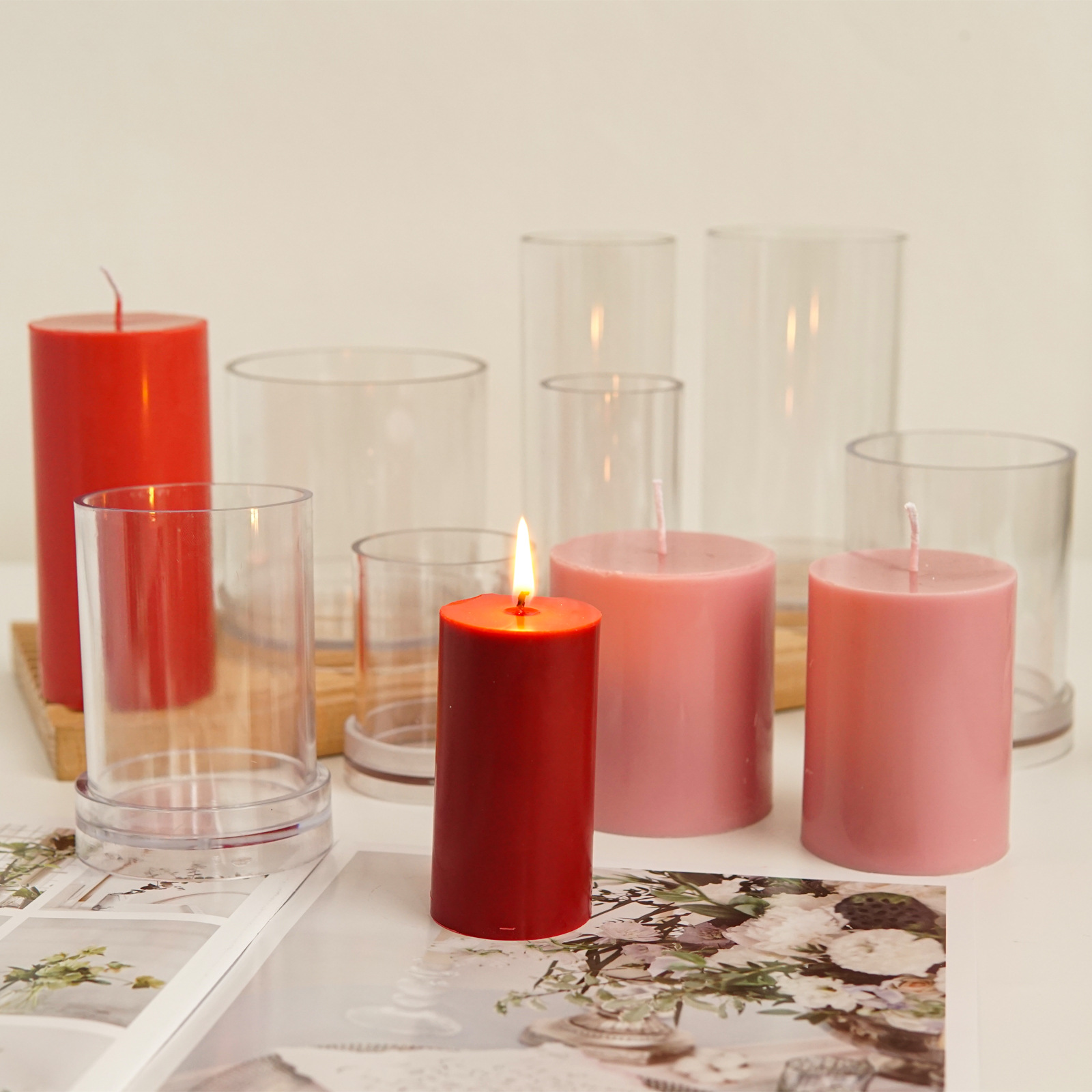 Various 3D Cylindrical Candle  - огляд і ціна Candle Making Kit