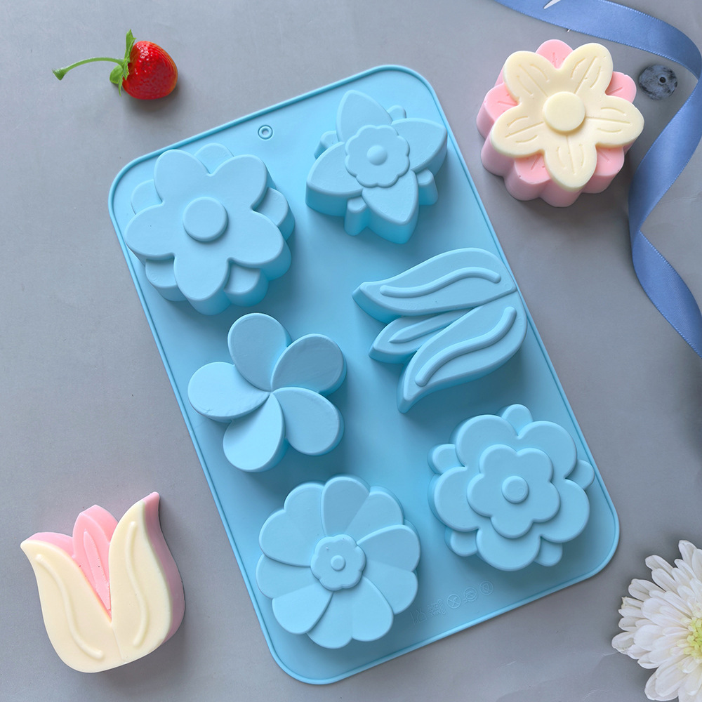 kinds Flower Silicone Molds Di - огляд і ціна Candle Making Party