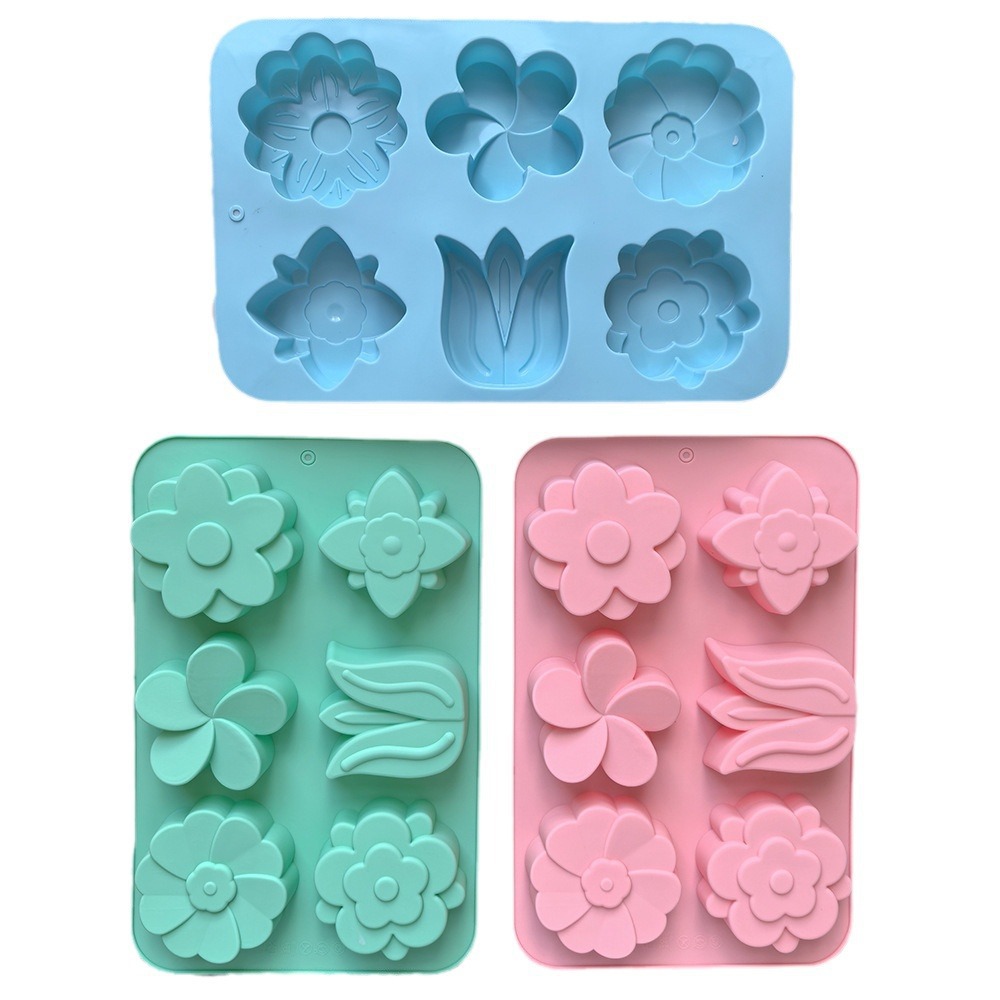 kinds Flower Silicone Molds Di - огляд і ціна Candle Making Party