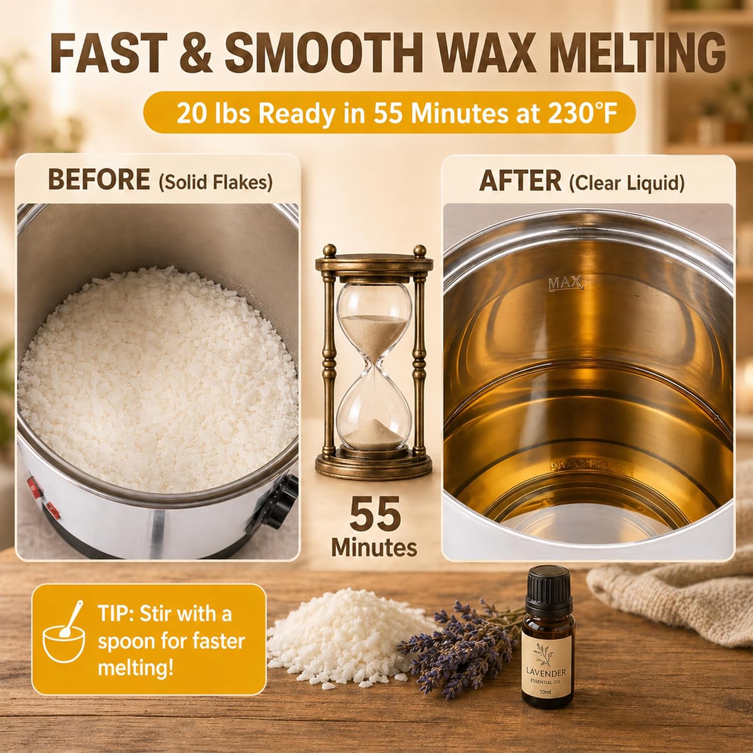 10L Wax Melter for Candle Maki - огляд і ціна Candle Making Tempe