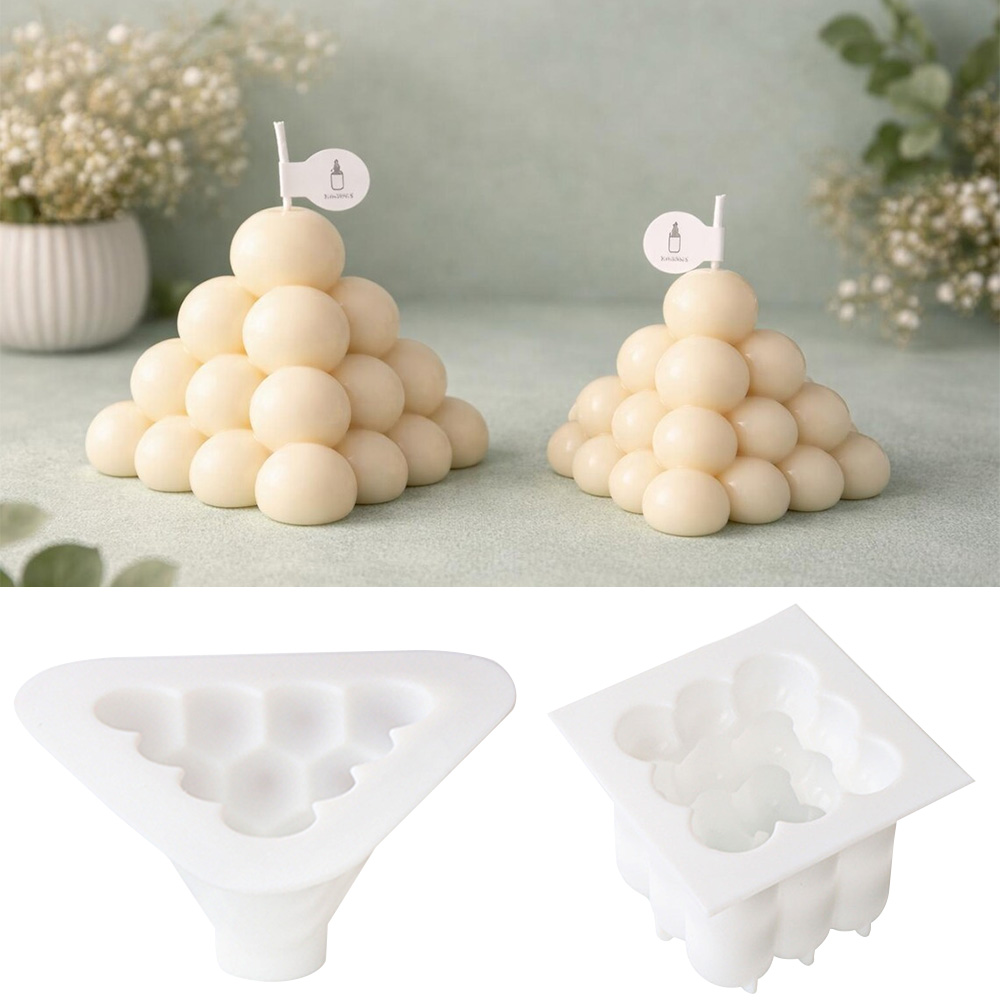 3D Bubble Cube Silicone Candle - огляд і ціна Candle Making Kit