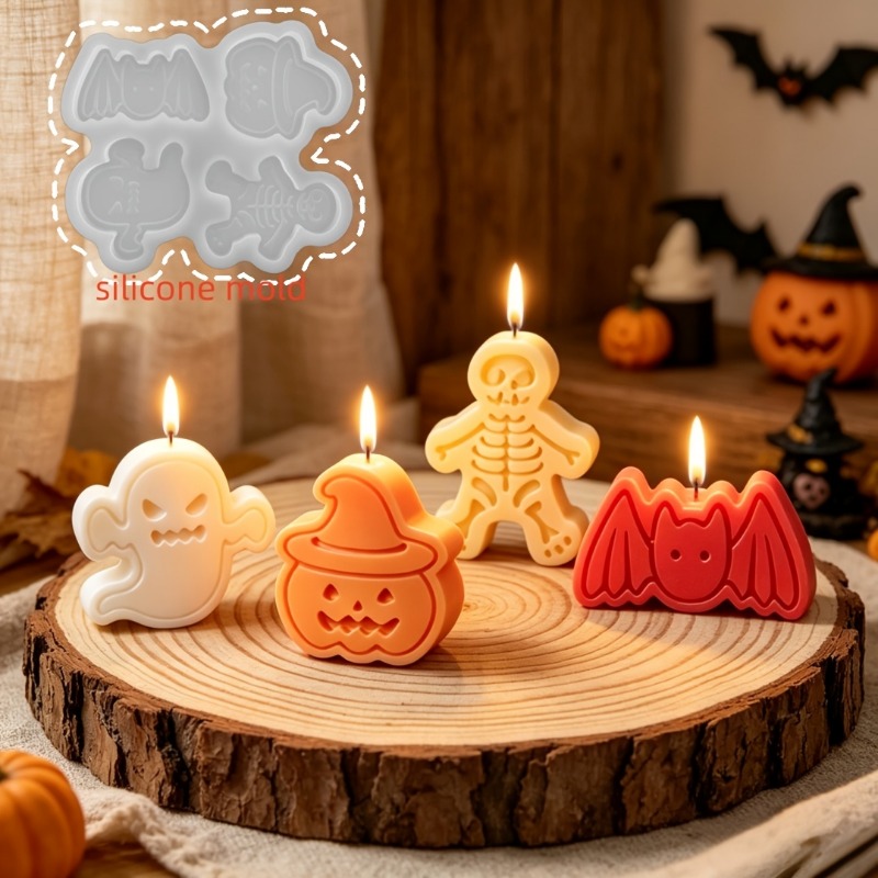 4-cavity silicone resin mold s - огляд і ціна Candle Mold Silicone